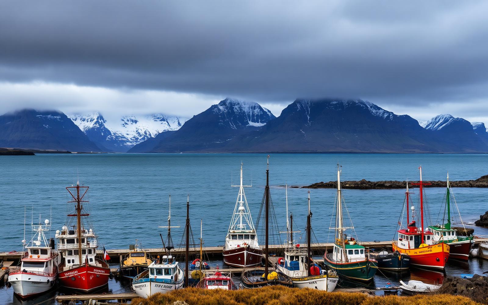 Icelandic export harbor